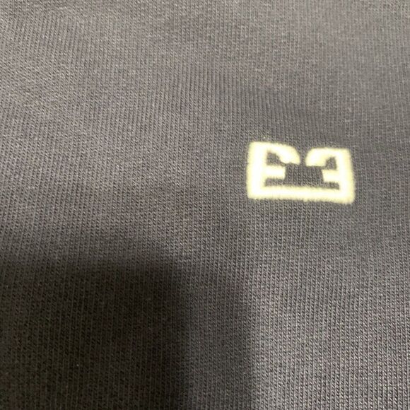 Frame Authentic Womens Navy Blue White Polo Long Sleeve Sweater Top Xs - Picture 4 of 9